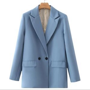 Dusty Blue Blazer
